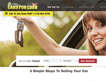 Tablet Screenshot of carsforcashusa.com
